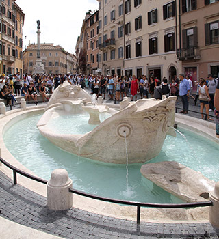 Fontana della Barcaccia