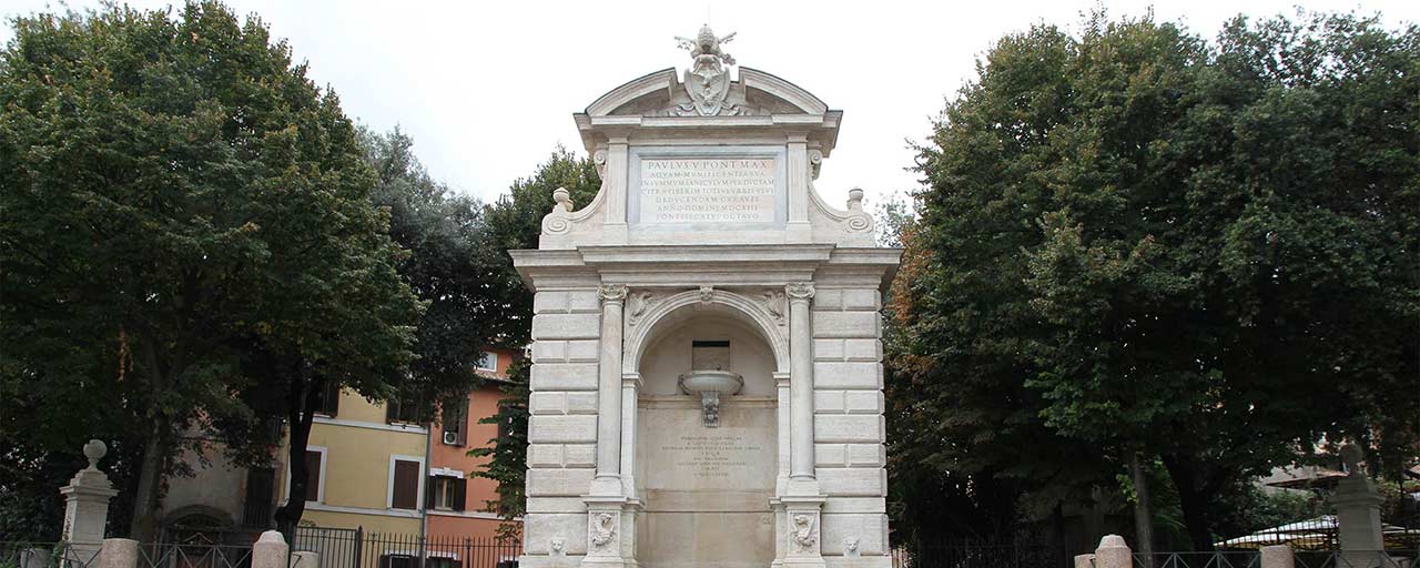 Fontana di Ponte Sisto - Restauro archeologico e monumentale - Foto 1