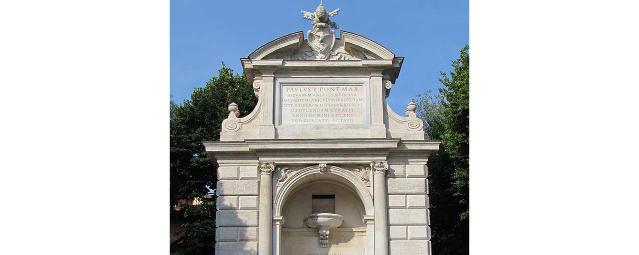 Fontana di Ponte Sisto - Restauro archeologico e monumentale - Foto 2