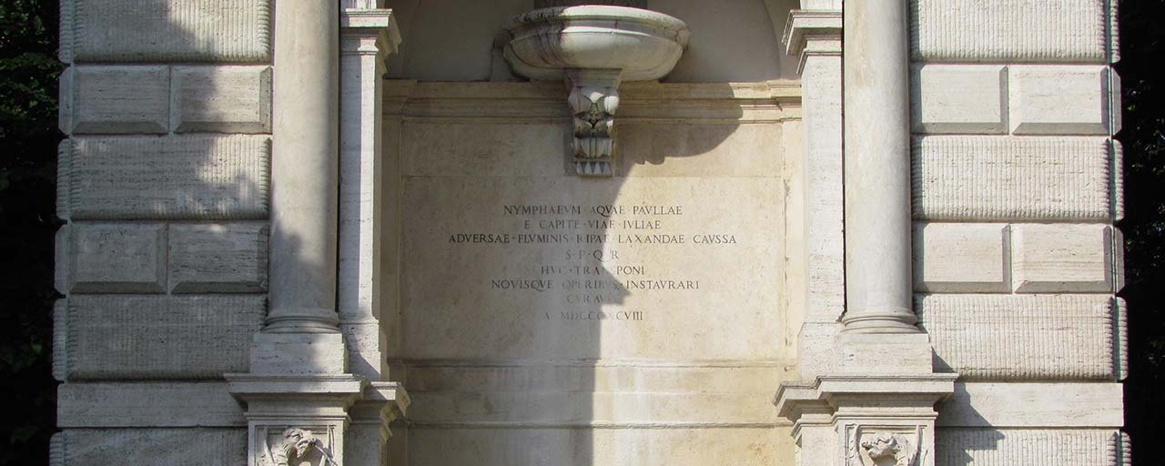 Fontana di Ponte Sisto - Restauro archeologico e monumentale - Foto 9